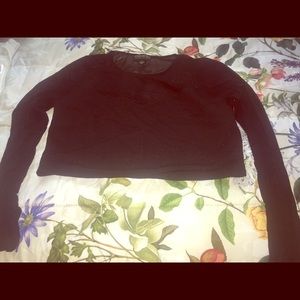 Long Sleeve Crop Top